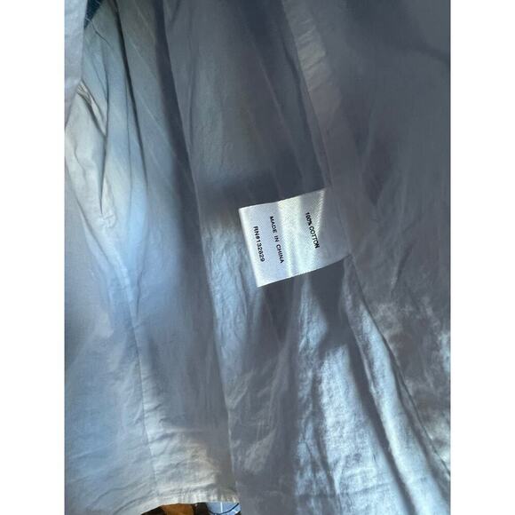 Revolve Superdown Blue Pinstripe‎ Ruffle Dress - Picture 6 of 6